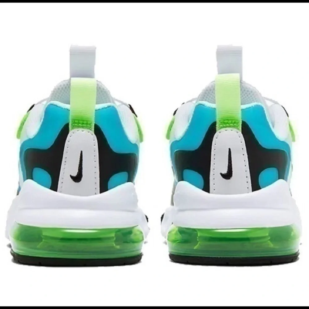 NIKE AIR MAX 270 RT SE PS ORACLE AQUA CW2211-300 Size 3Y